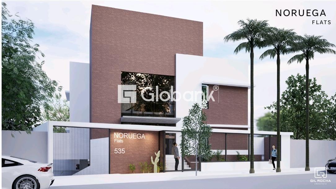 Flat 1 quarto à venda Ibituruna 51,29m² Montes Claros MG: 