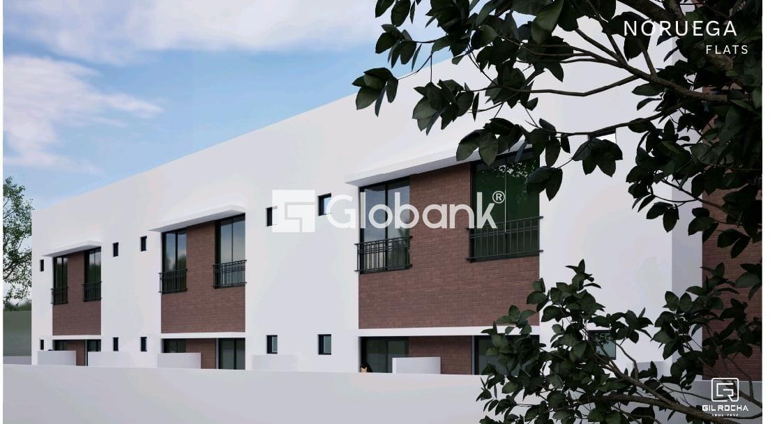 Flat 1 quarto à venda Ibituruna 51,16m² Montes Claros MG: 