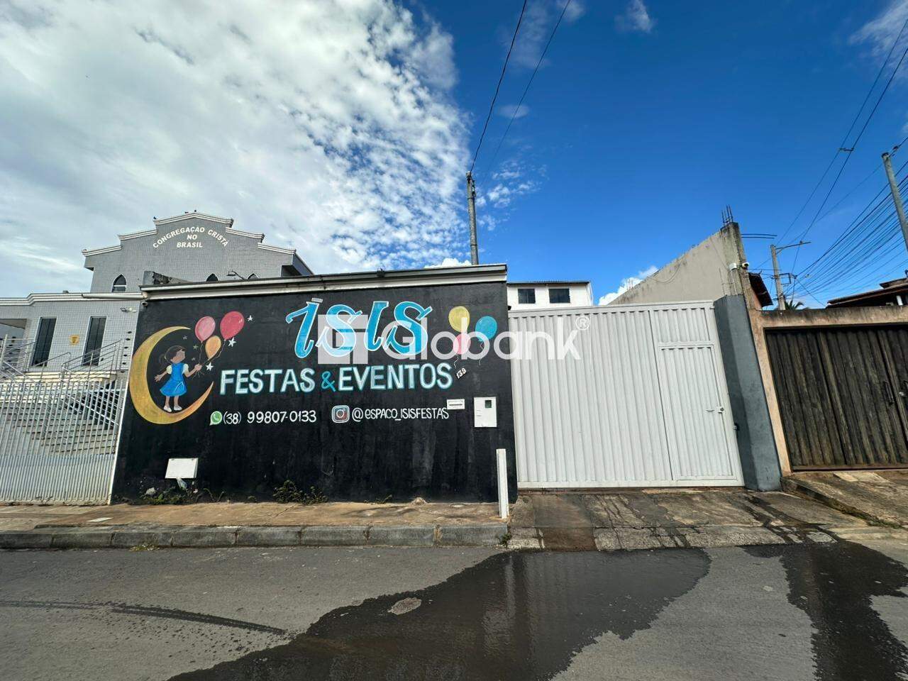 Galpão para aluguel Vila Áurea 240m² Montes Claros MG: Fachada