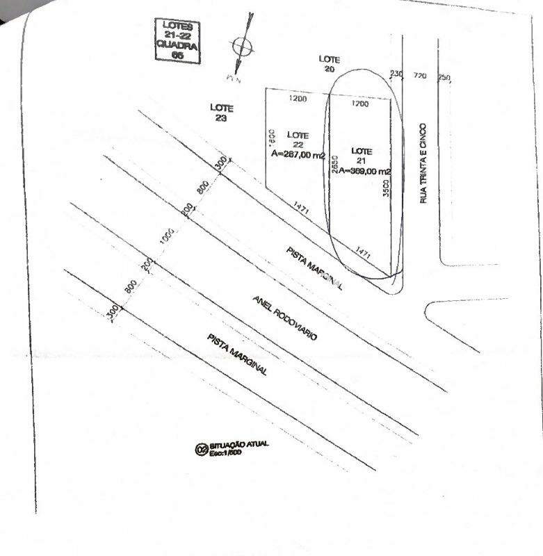 Terreno à venda Santo Amaro 369m² Montes Claros MG: 