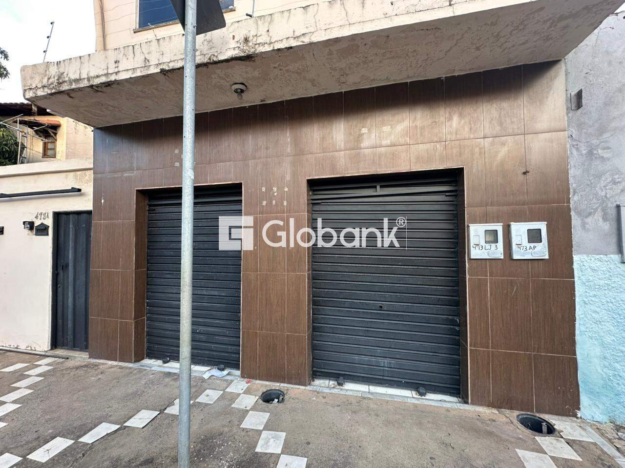 Ponto comercial para aluguel Morrinhos 25m² Montes Claros MG: Fachada