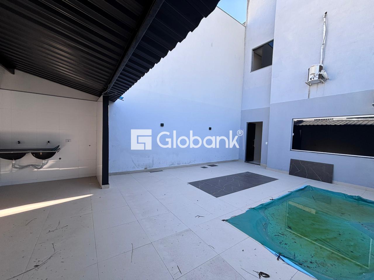 Casa 3 quartos para aluguel São Mateus 70m² Montes Claros MG: área de serviço