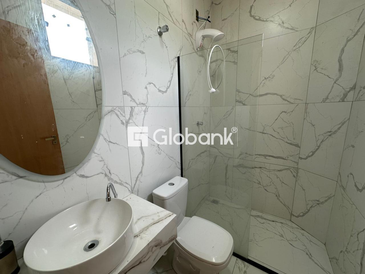 Casa 2 quartos para aluguel Ibituruna 60m² Montes Claros MG: Banheiro Social