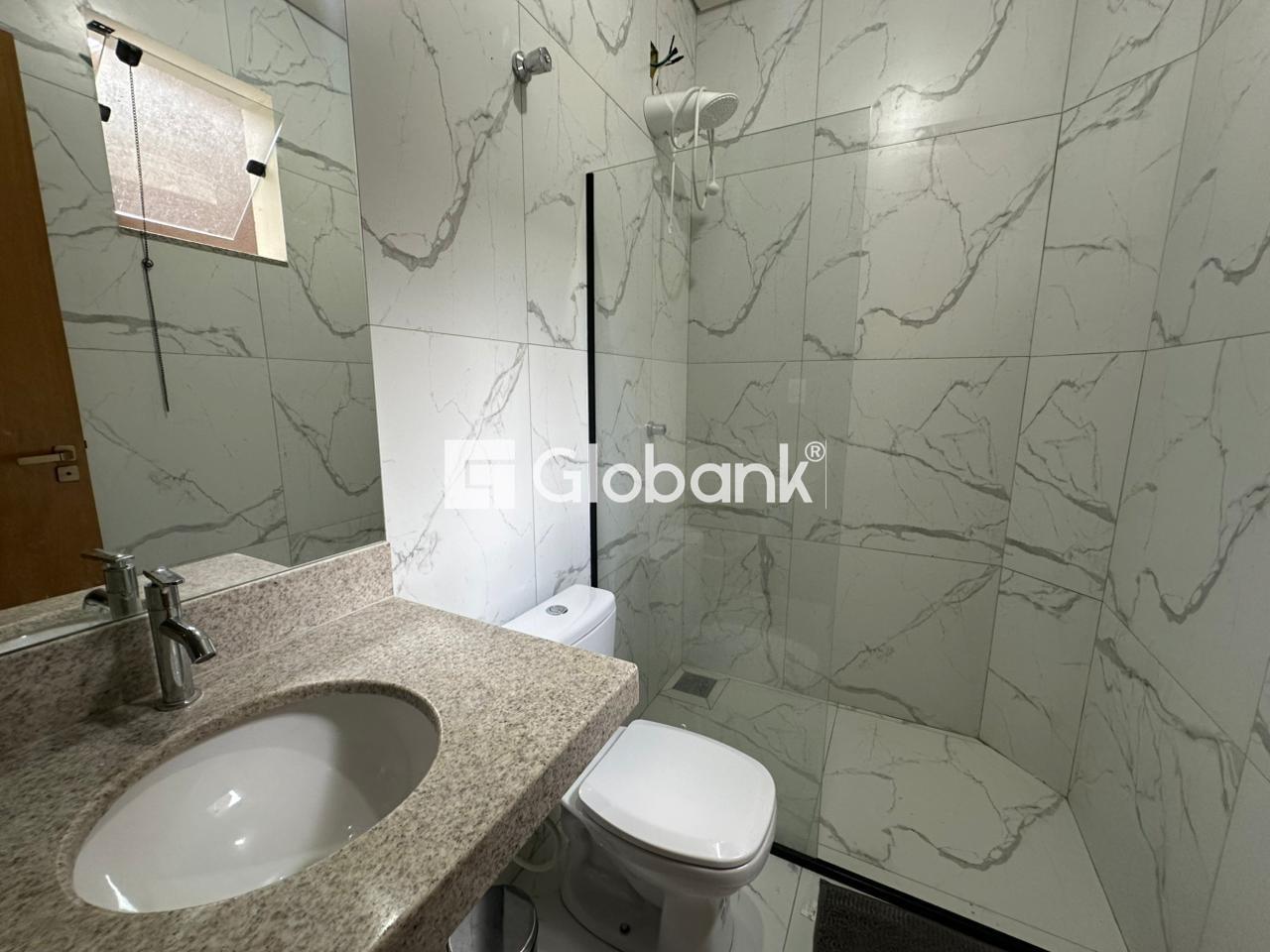 Casa 2 quartos para aluguel Ibituruna 60m² Montes Claros MG: Banheiro social