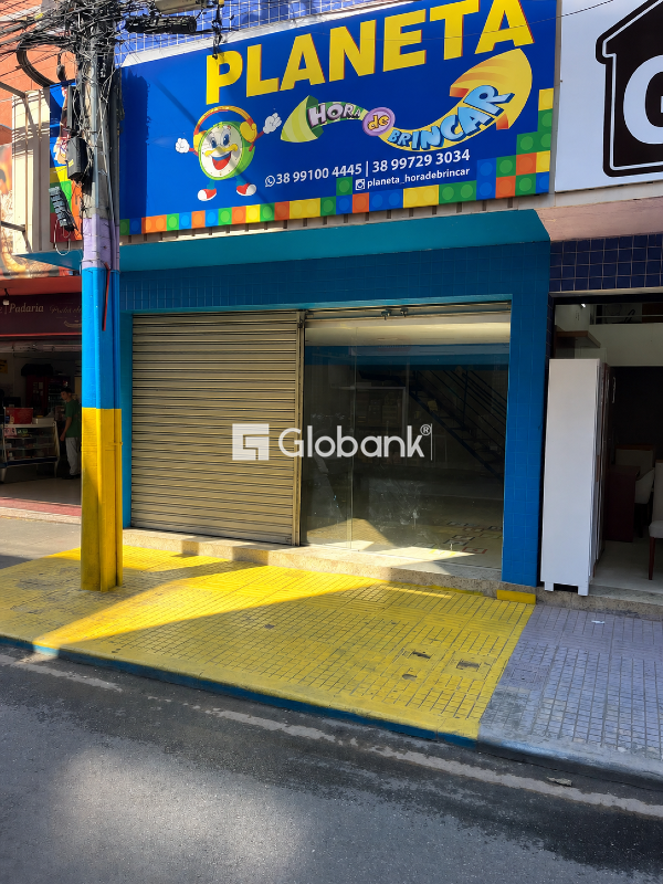 Ponto comercial para aluguel Centro 70m² Montes Claros MG: 