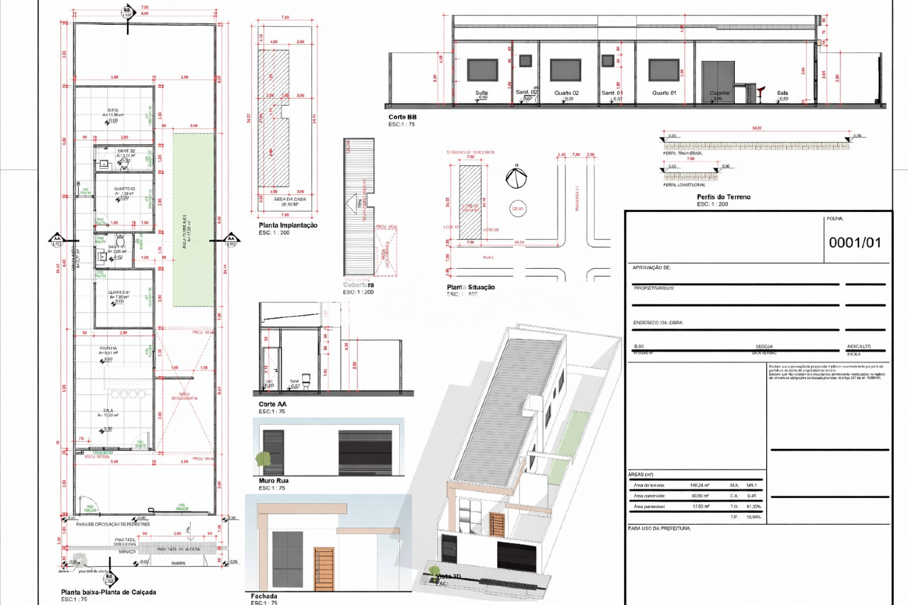 Casa 3 quartos à venda Vila Anália 70m² Montes Claros MG: 