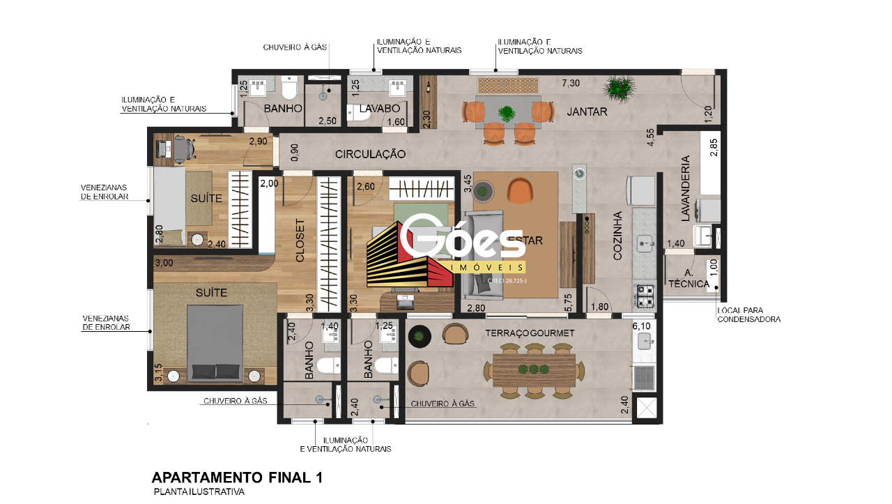 Cobertura à venda com 3 quartos, 220m² - Foto 52