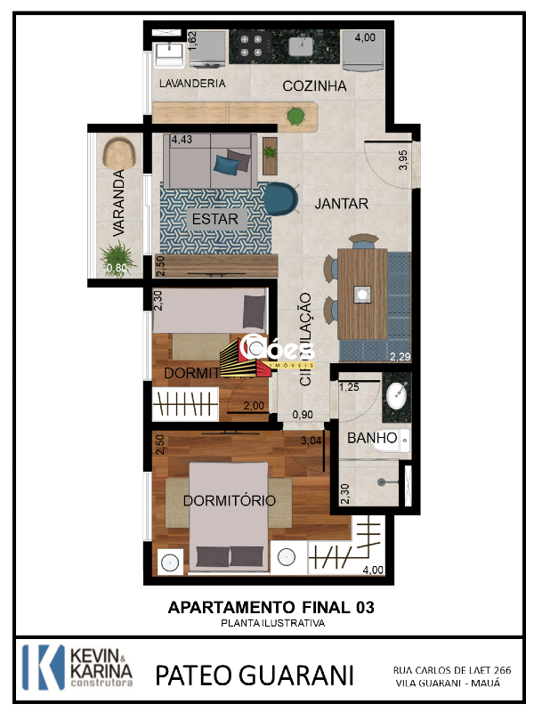 Apartamento à venda em Vila Guarani: 