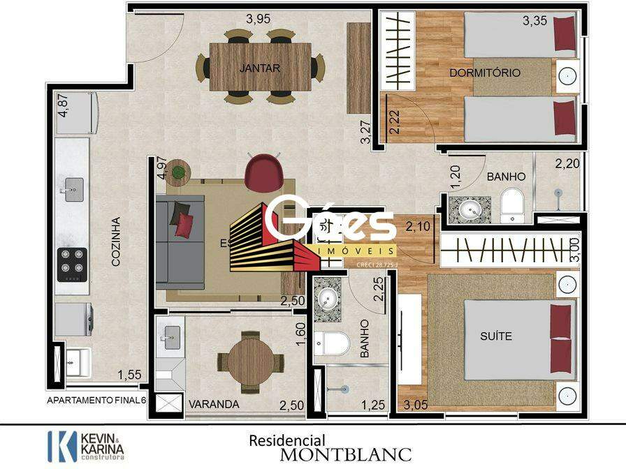 Apartamento à venda em Vila Bocaina: 