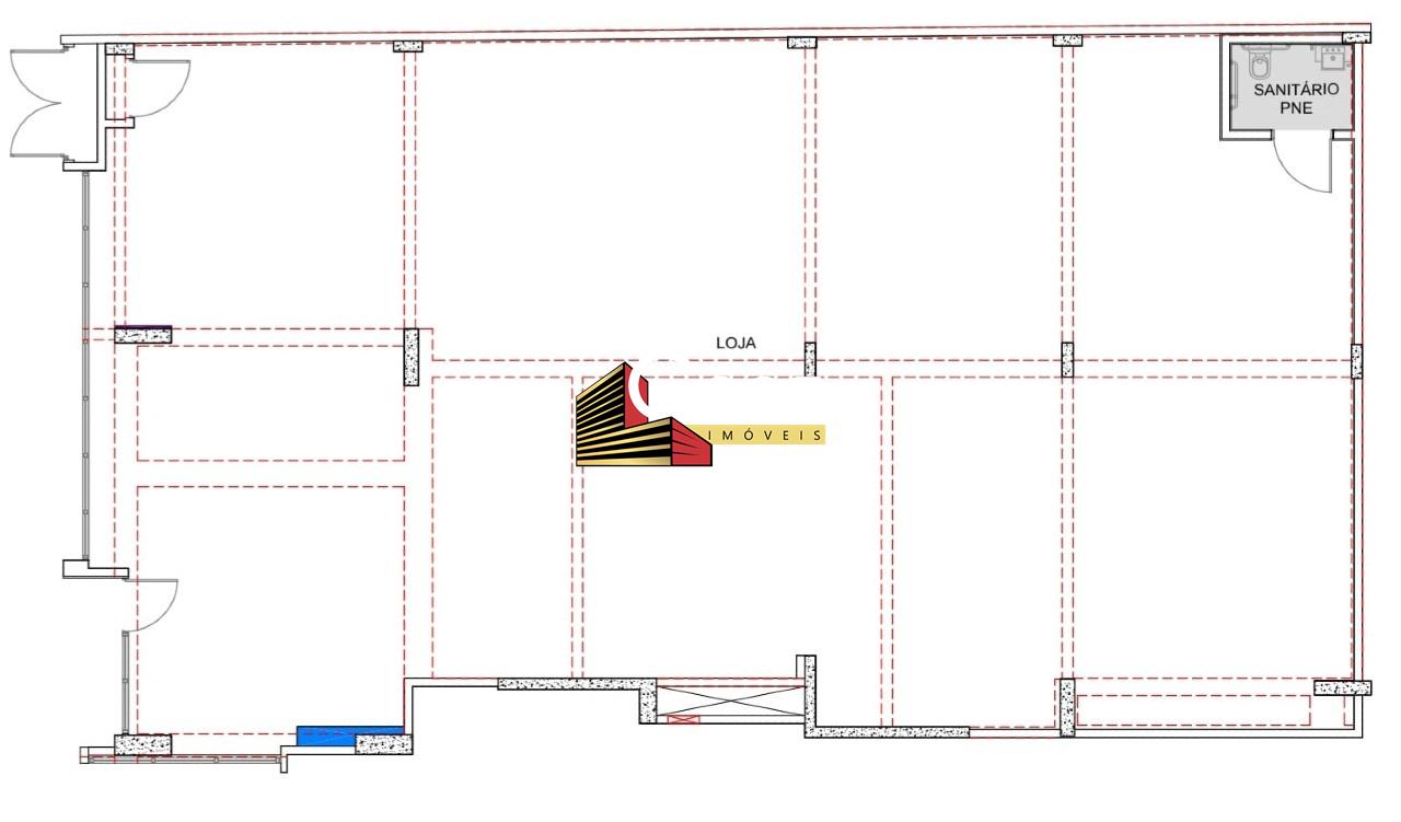 Loja-Salão, 308 m² - Foto 17