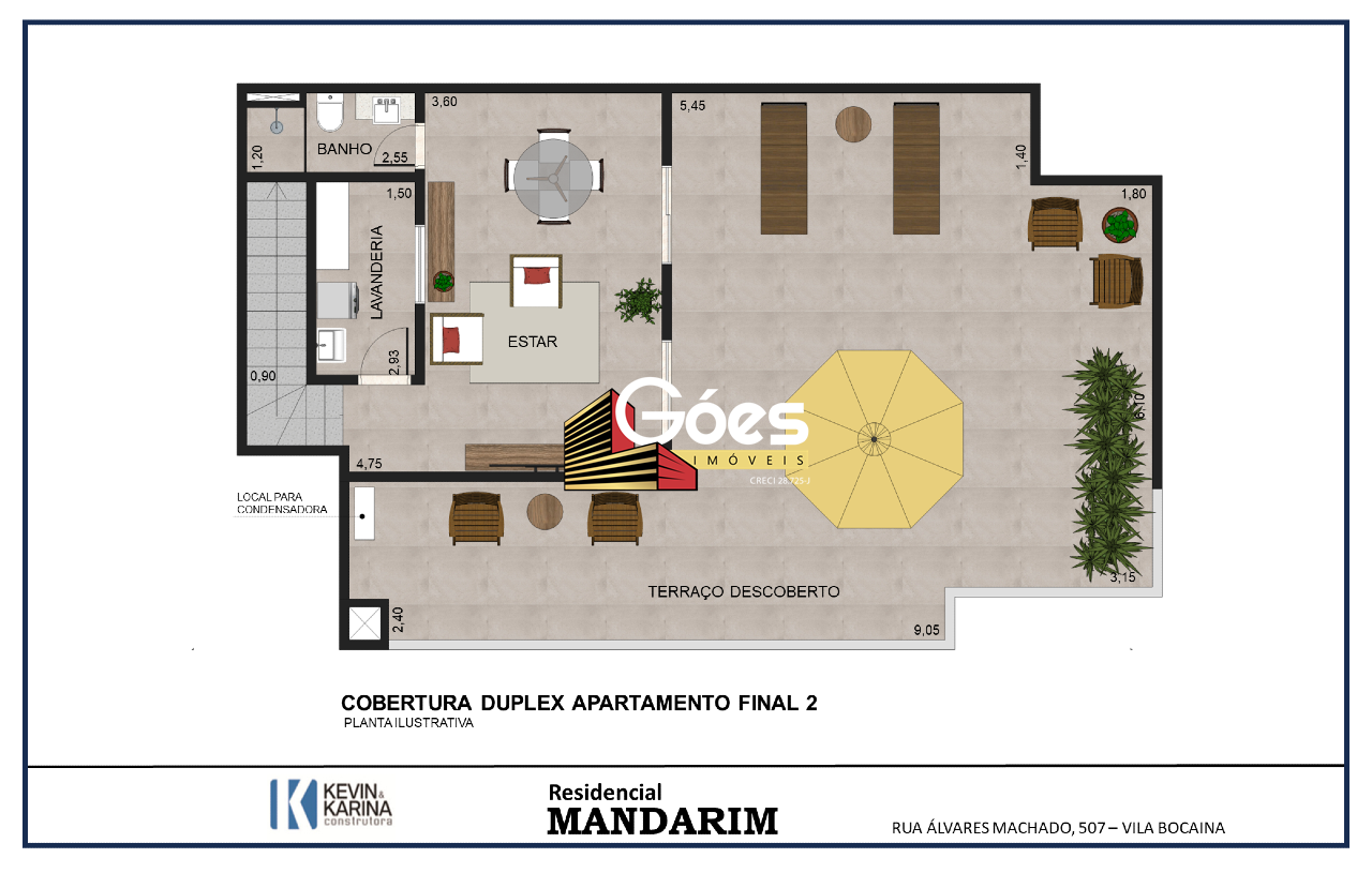 Cobertura à venda com 3 quartos, 220m² - Foto 6