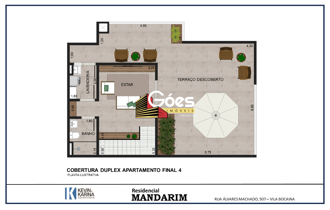 Cobertura à venda com 3 quartos, 110m² - Foto 6