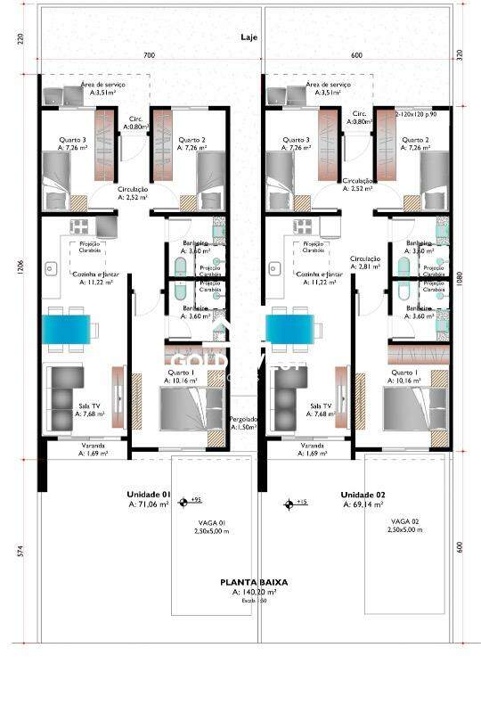 Casa de 3 quartos, 71m² no bairro Volta Grande, em Brusque | Eu Corretor