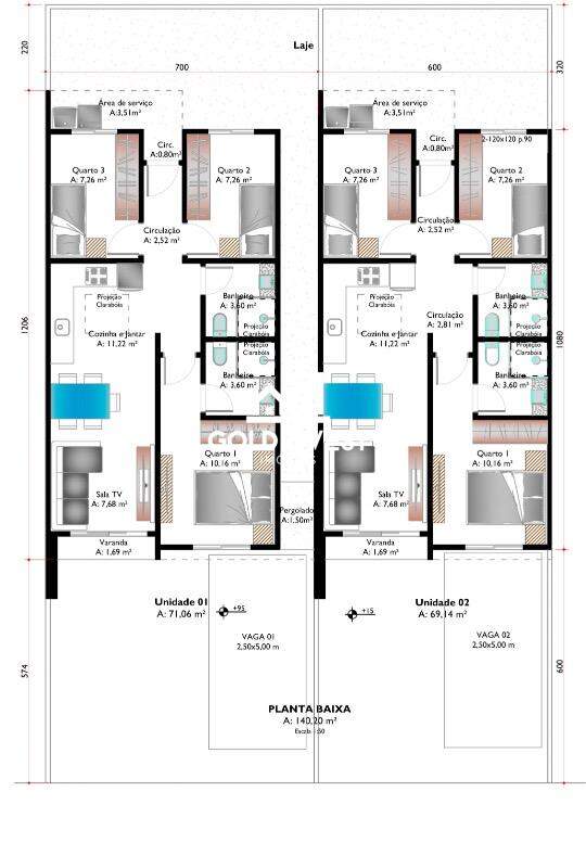 Casa de 3 quartos, 69m² no bairro Volta Grande, em Brusque | Eu Corretor