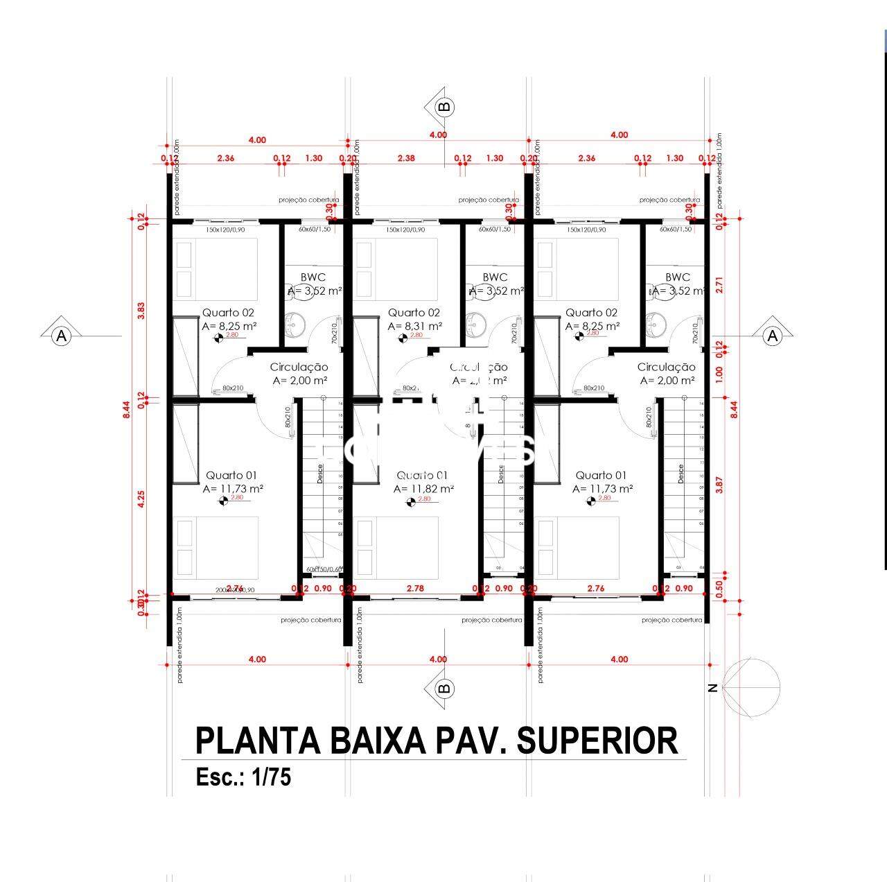 Casa de 2 quartos, 67m² no bairro Rio Branco, em Brusque | Eu Corretor