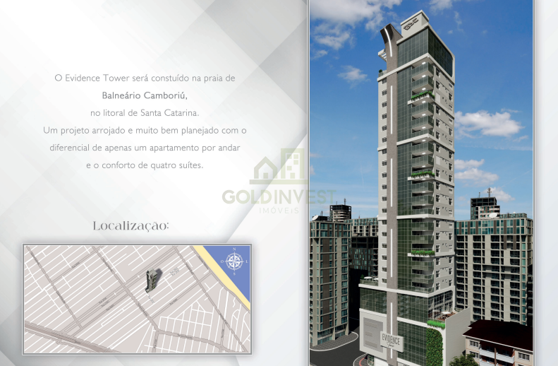 Apartamento de 4 quartos, 175m² no bairro Centro, em Balneário Camboriú | Eu Corretor