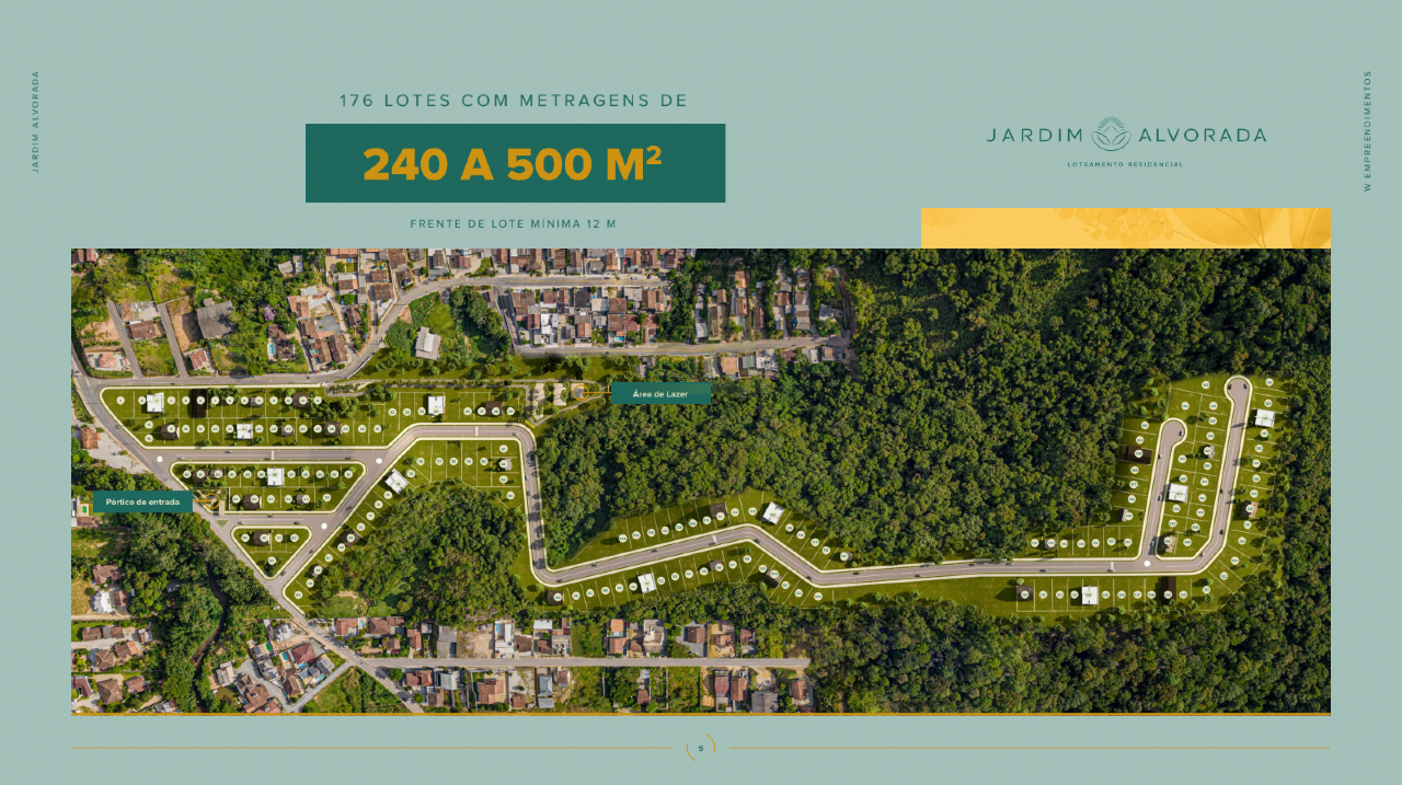 Lote/Terreno de 309m² no bairro Dom Joaquim, em Brusque | Eu Corretor