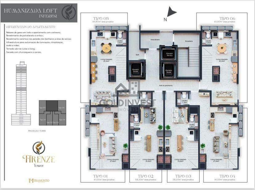 Apartamento à venda no BALNEÁRIO PEREQUÊ: 