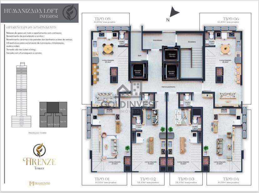 Apartamento à venda no BALNEÁRIO PEREQUÊ: 