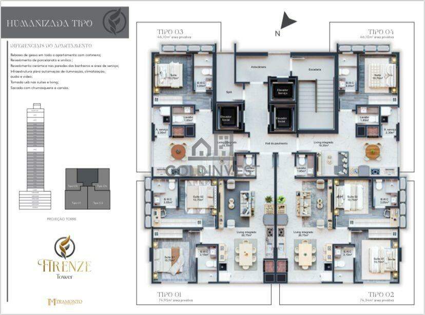 Apartamento à venda no BALNEÁRIO PEREQUÊ: 
