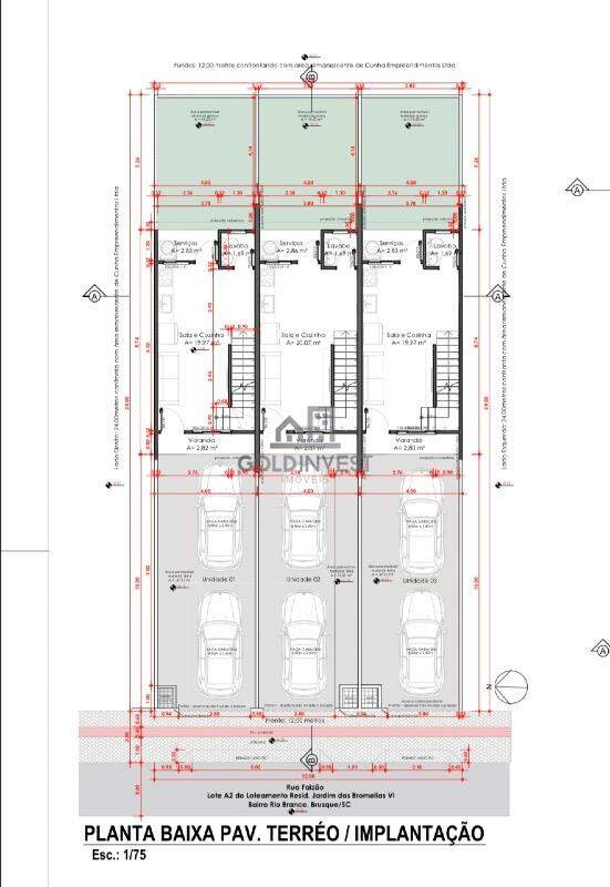 Casa de 2 quartos, 66m² no bairro Rio Branco, em Brusque | Eu Corretor