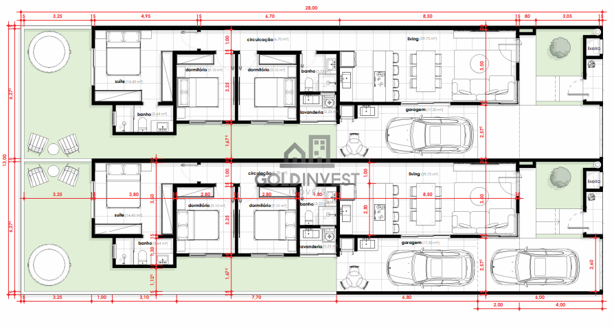 Casa de 3 quartos, 109m² no bairro CENTRO, em Guabiruba | Eu Corretor