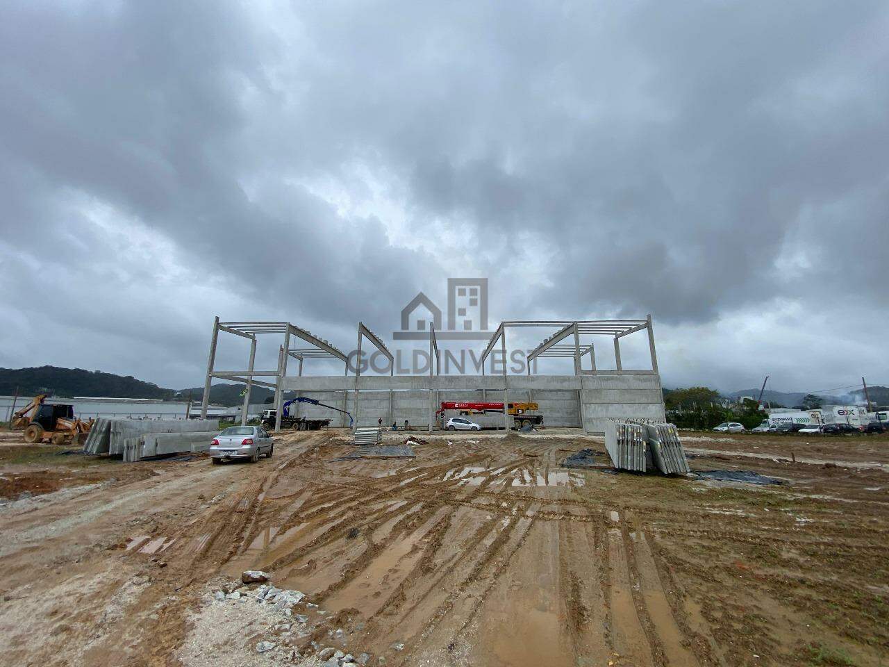 Galpão / Depósito / Armazém de 1450m² no bairro Santa Terezinha, em Brusque | Eu Corretor