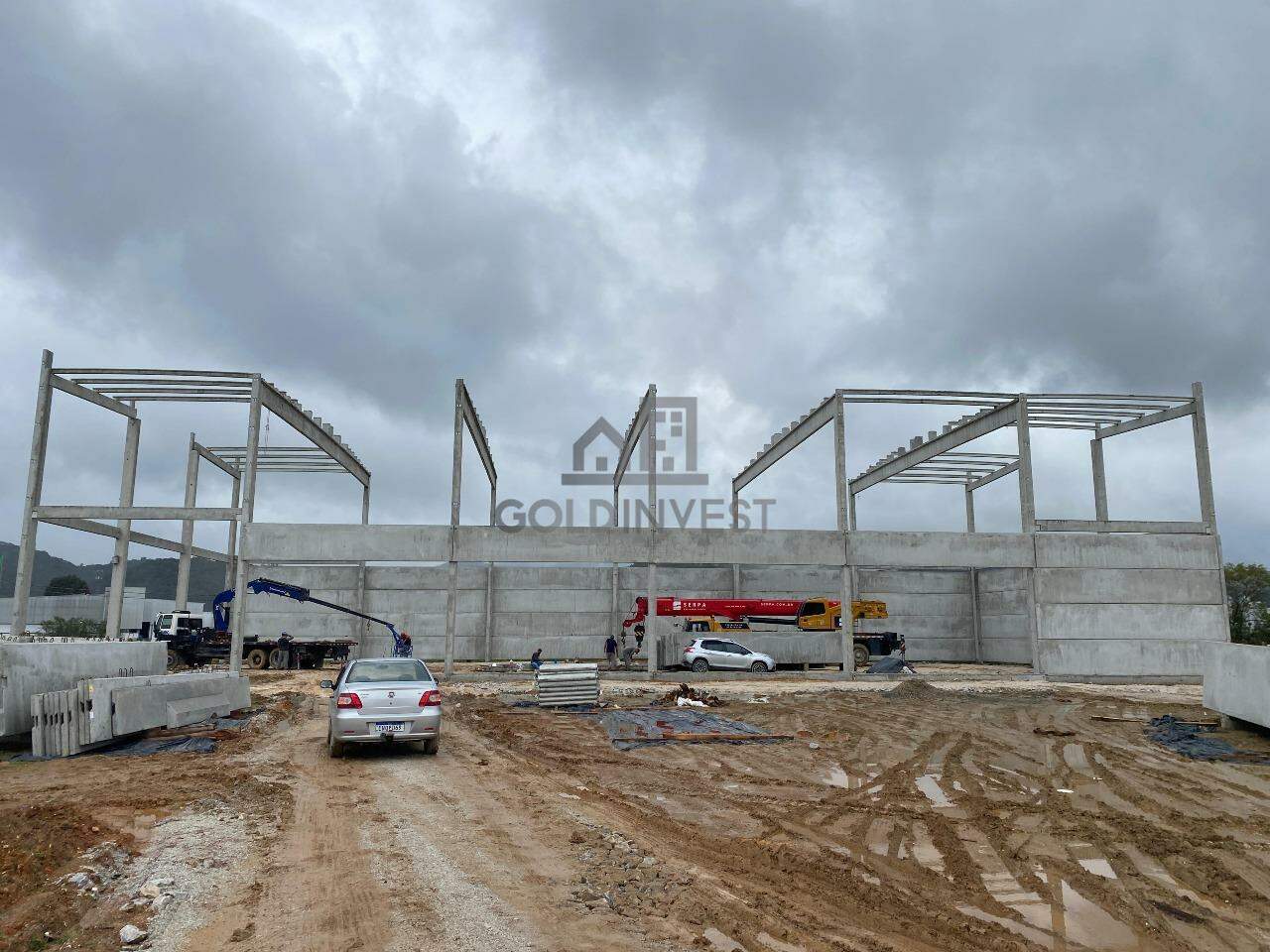 Galpão / Depósito / Armazém de 1450m² no bairro Santa Terezinha, em Brusque | Eu Corretor