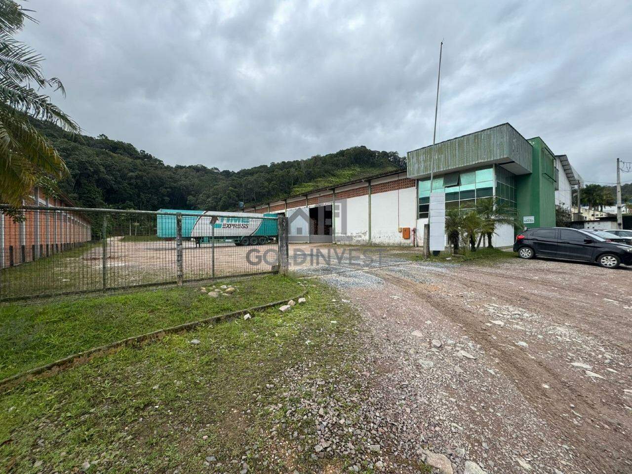 Galpão / Depósito / Armazém de 450m² no bairro Nova Brasília, em Brusque | Eu Corretor