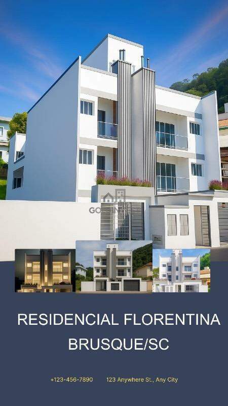 Apartamento de 2 quartos, 51m² no bairro Guarani, em Brusque | Eu Corretor