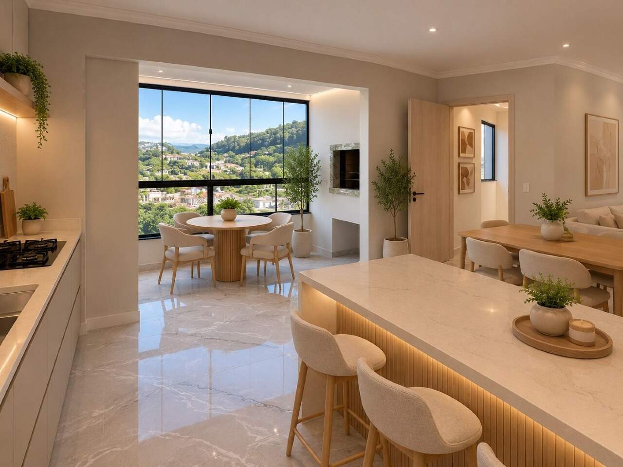 Apartamento de 2 quartos, 52m² no bairro Poço Fundo, em Brusque | Eu Corretor