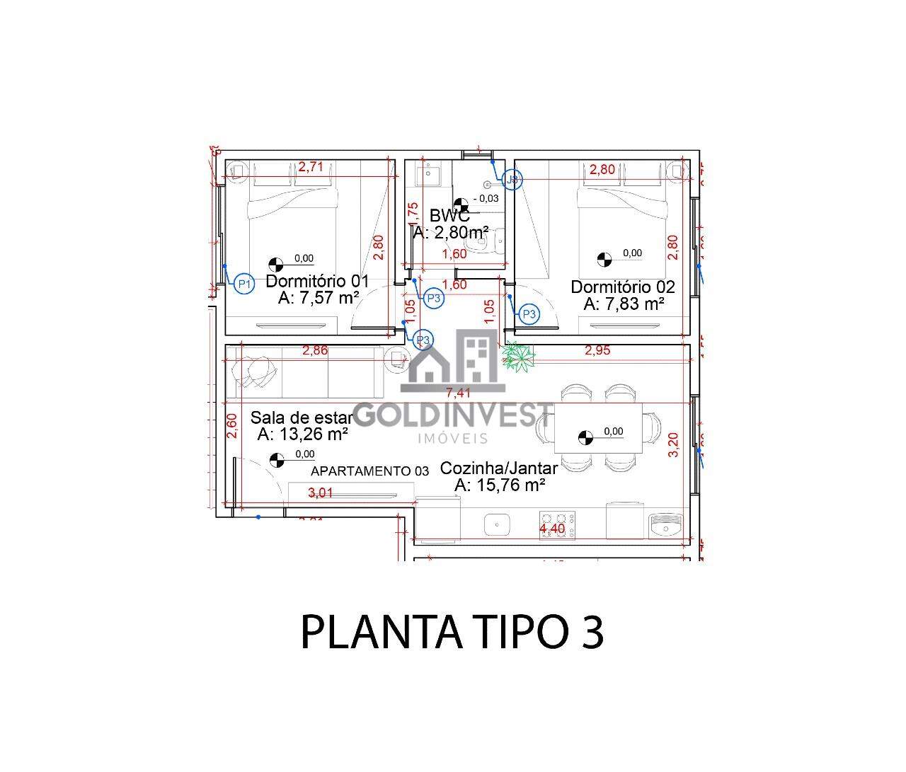 Apartamento à venda no Limeira Baixa: 