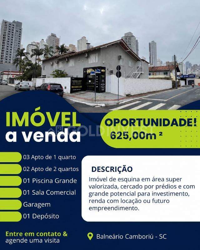Casa de 7 quartos, 420m² no bairro Centro, em Balneário Camboriú | Eu Corretor
