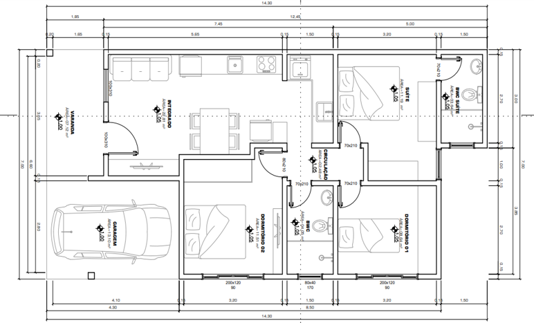 Casa de 3 quartos, 98m² no bairro Guabiruba Sul, em Guabiruba | Eu Corretor