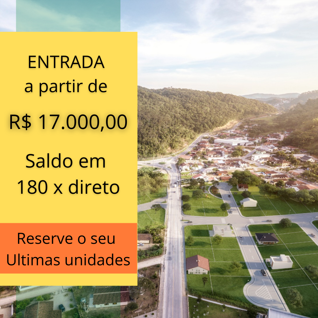 Lote/Terreno de 338m² no bairro Bateas, em Brusque | Eu Corretor