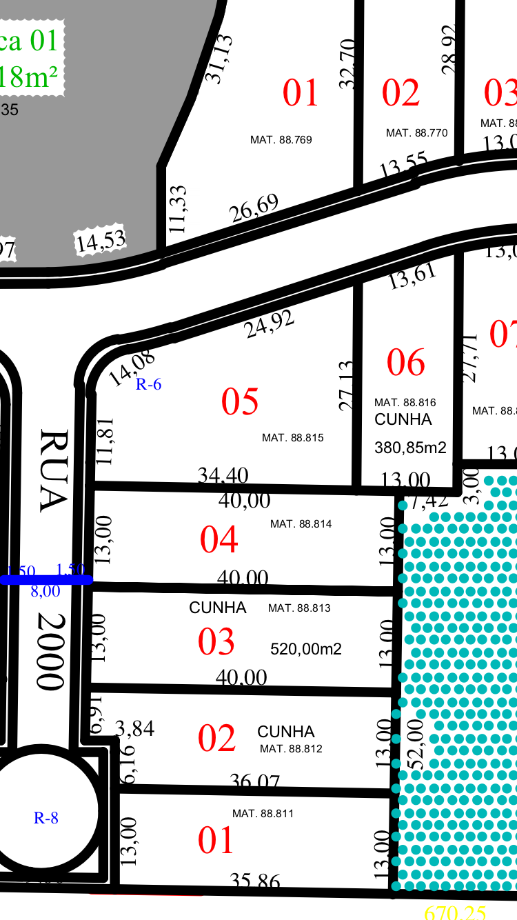Lote/Terreno de 520m² no bairro CENTRO, em Guabiruba | Eu Corretor