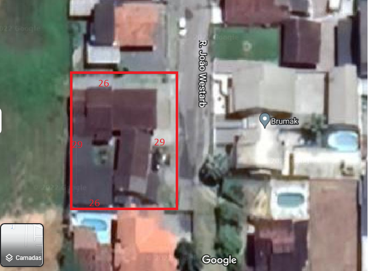 Lote/Terreno de 729m² no bairro Guarani, em Brusque | Eu Corretor