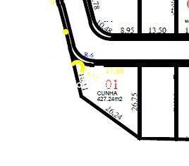 Lote/Terreno de 427m² no bairro CENTRO, em Guabiruba | Eu Corretor