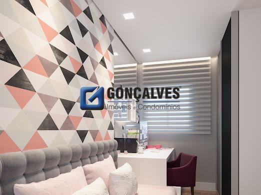 130640, Apartamento Cobertura, à venda, à venda, 414.000,00,Vila Guiomar, Santo André,2 quartos: 