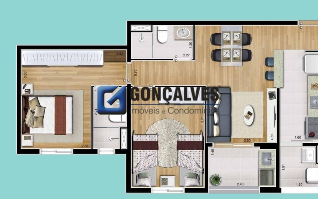 131193, Apartamento, à venda, à venda, 739.700,00,Centro, São Bernardo do Campo,2 quartos: 