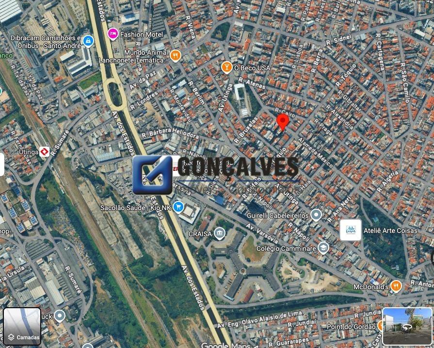 131605, Terreno, à venda, à venda, 680.000,00,Vila Metalúrgica, Santo André,: 