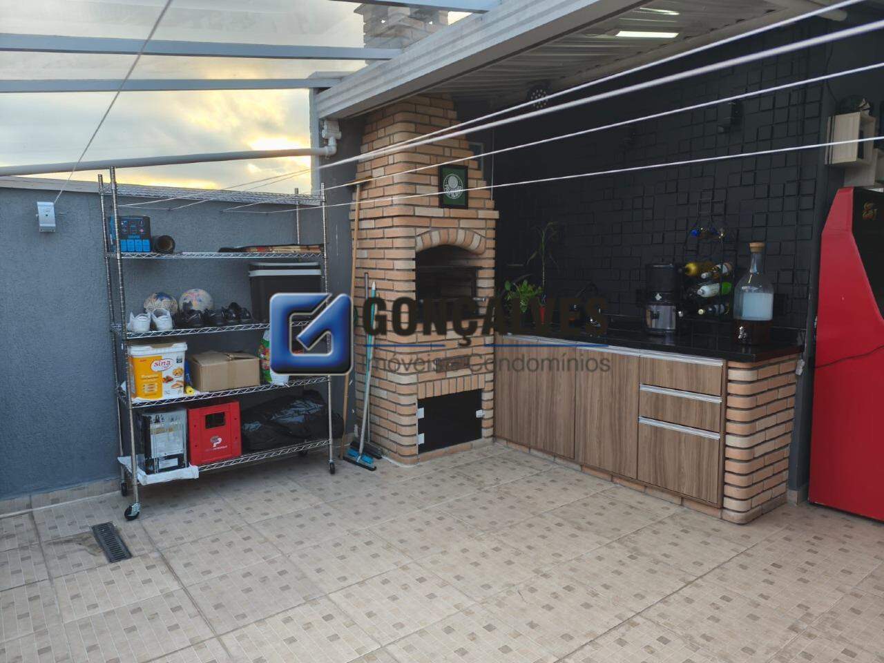 131940, Apartamento Cobertura, à venda, à venda, 500.000,00,Vila Palmares, Santo André,2 quartos: 