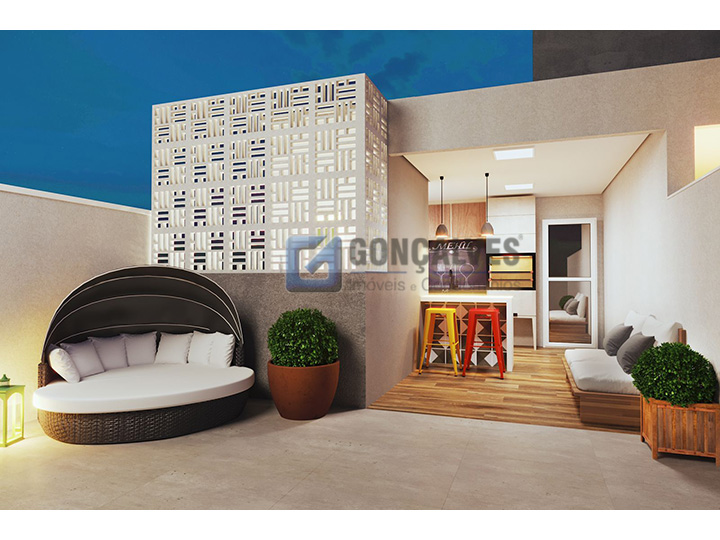 4532, Apartamento Cobertura, à venda, à venda, 424.000,00,VILA ASSUNCAO, Santo André,2 quartos: A (24)