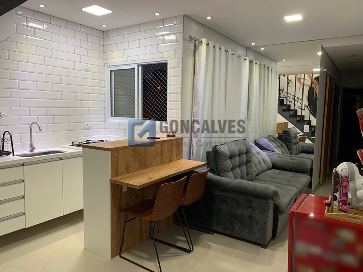 4869, Apartamento Cobertura, à venda, à venda, 405.000,00,Jardim Santo Antônio, Santo André,2 quartos: A (30)