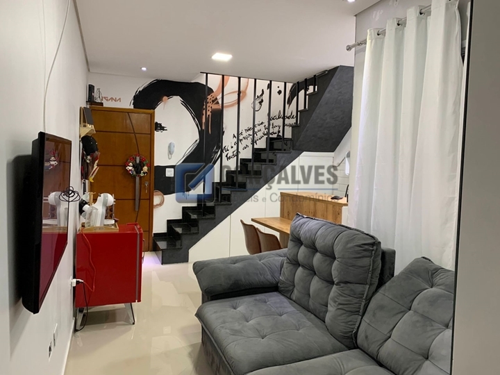 4869, Apartamento Cobertura, à venda, à venda, 405.000,00,Jardim Santo Antônio, Santo André,2 quartos: A (31)