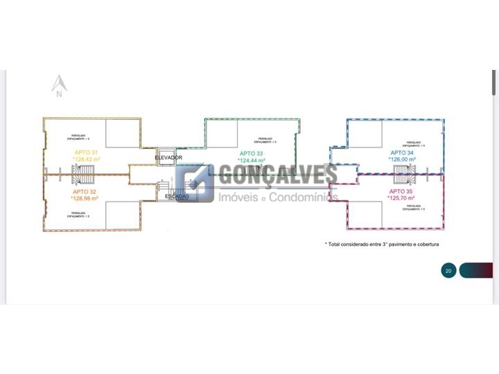 5596, Apartamento, à venda, à venda, 722.000,00,Centro, São Bernardo do Campo,2 quartos: A (40)