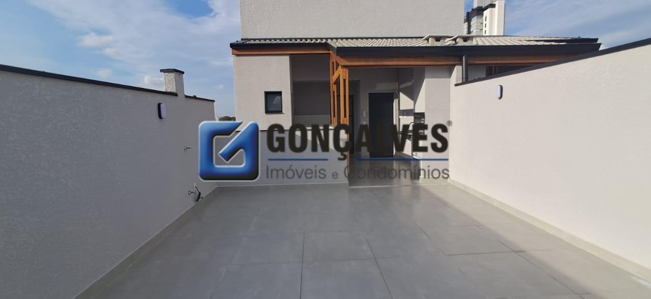 6754, Apartamento Cobertura, à venda, à venda, 595.000,00,Campestre, Santo André,2 quartos: 