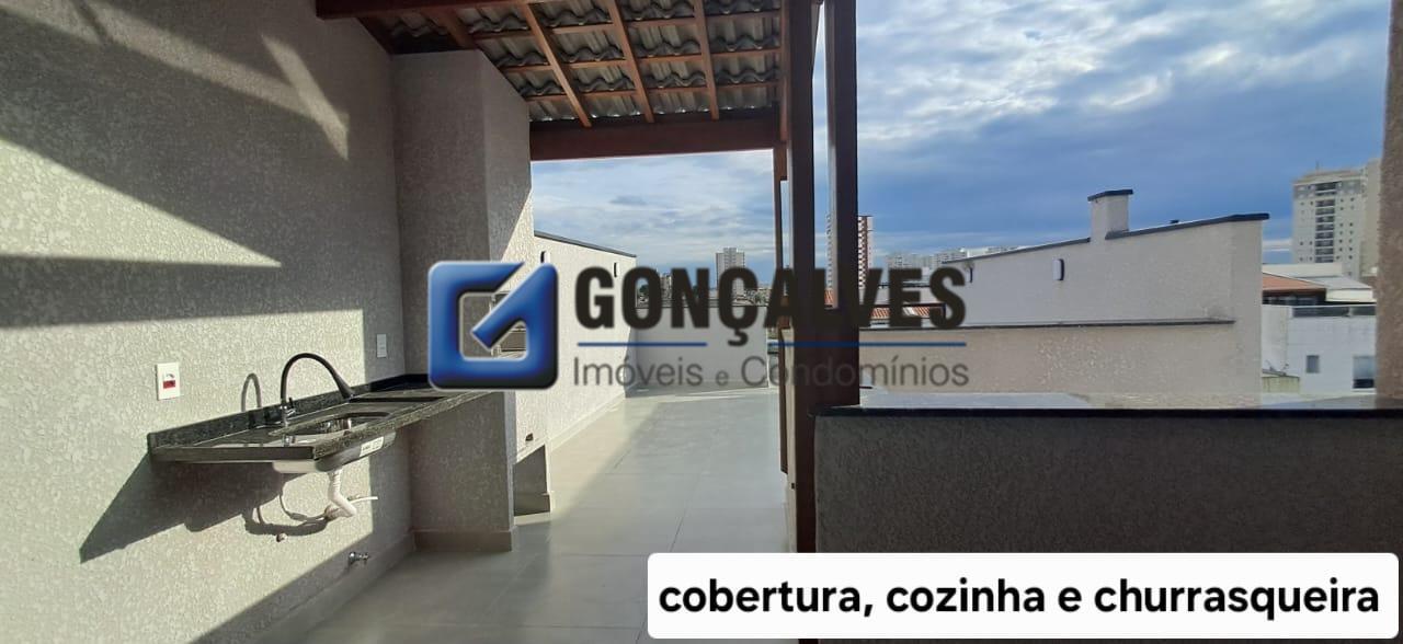 6754, Apartamento Cobertura, à venda, à venda, 595.000,00,Campestre, Santo André,2 quartos: 