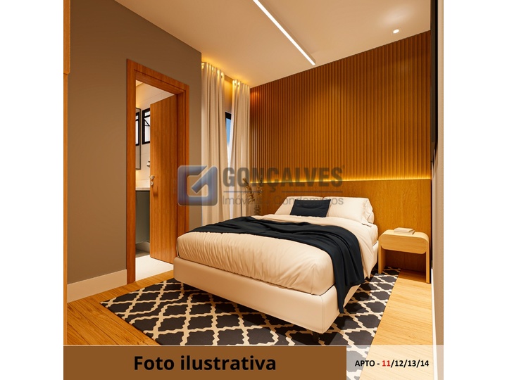 7348, Apartamento, à venda, à venda, 659.000,00,Campestre, Santo André,2 quartos: B (30)