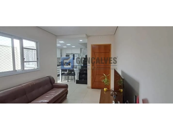 7496, Apartamento Cobertura, à venda, à venda, 680.000,00,Campestre, Santo André,2 quartos: A (30)